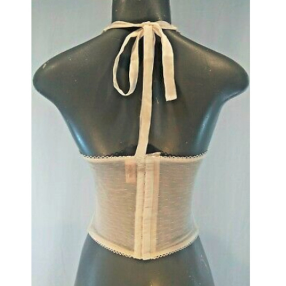 Victorias Secret White Corset Dream Angels Halter - Picture 4 of 4
